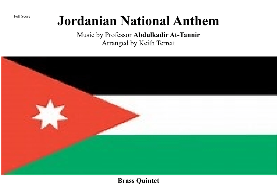 Jordanian National Anthem (As-Salam Al-Malaki Al-Urduni) for Brass Quintet Brass Quintet scores gallery preview page 1