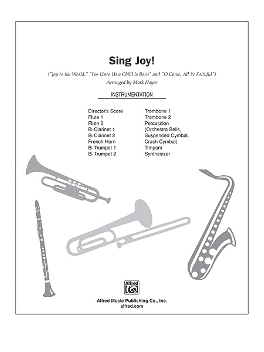 Sing Joy! Sing Joy! Choir scores gallery preview page 1
