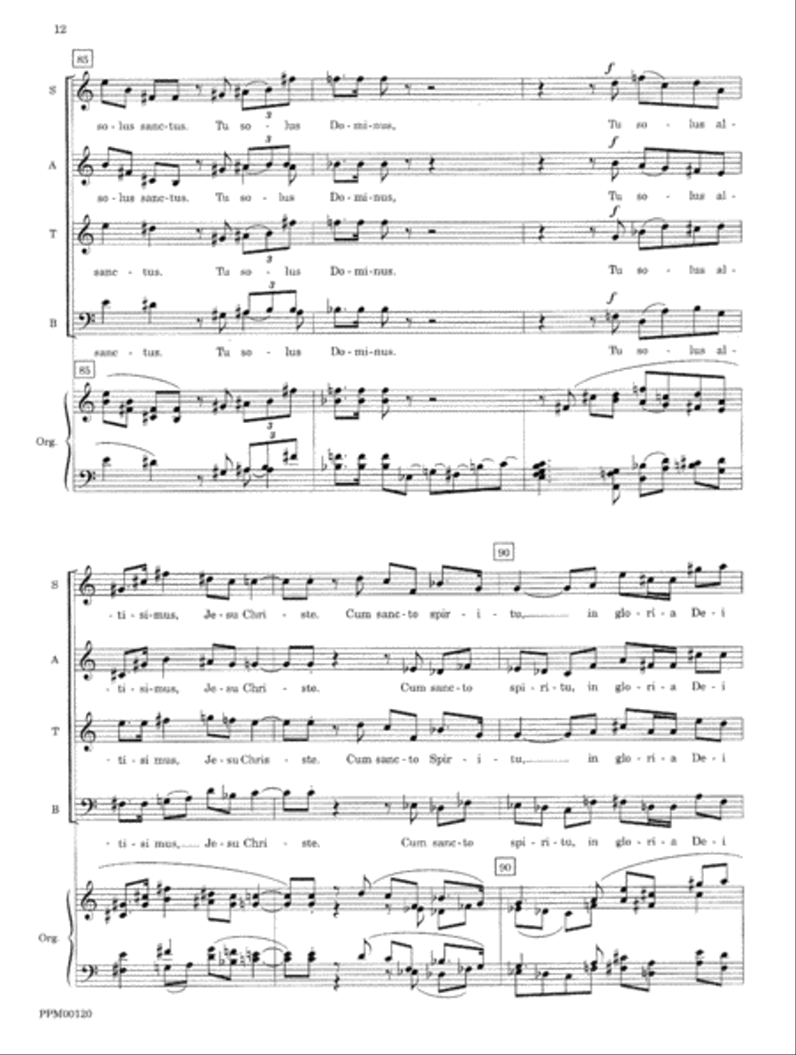 Transfiguration: An Ecumenical Mass Divisi scores gallery preview page 15