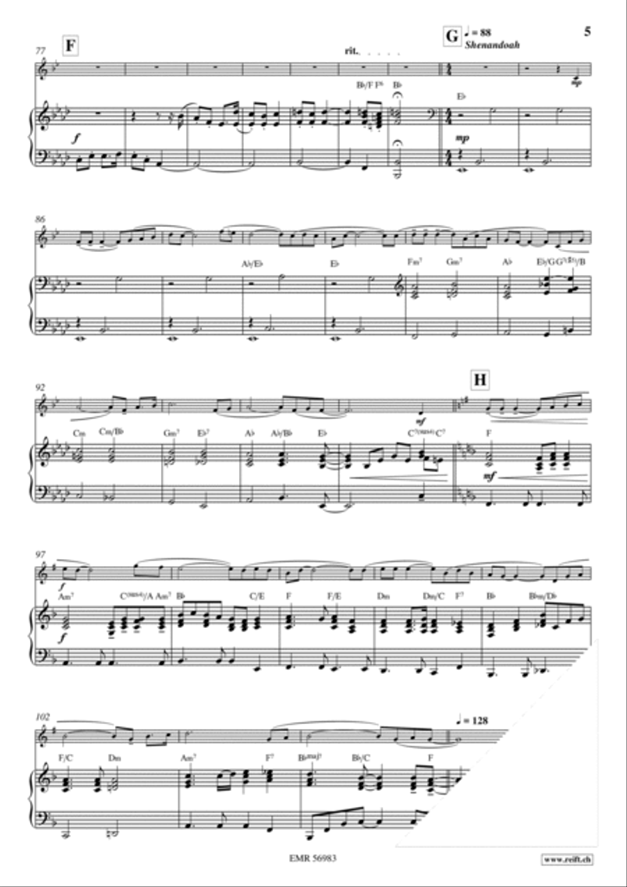 Western Medley Cornet scores gallery preview page 6