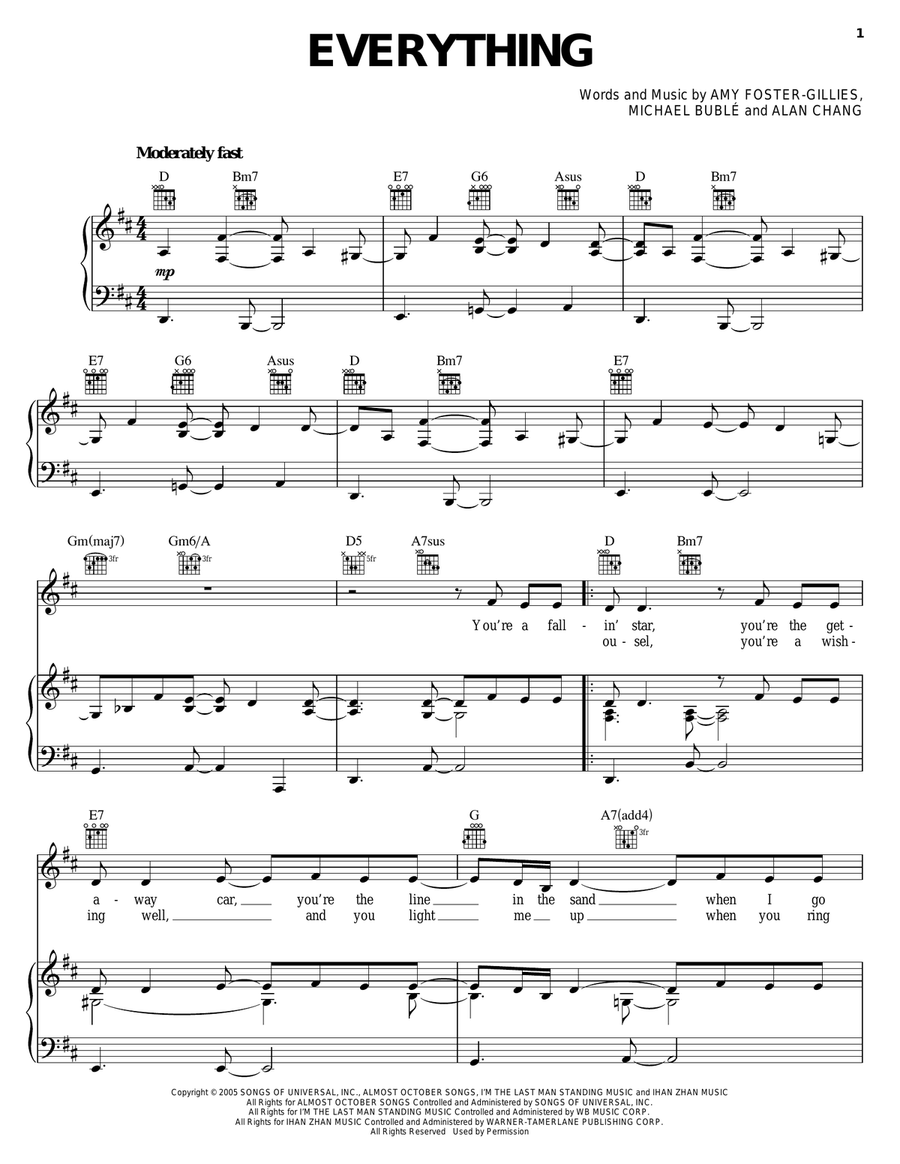 Everything Acoustic Guitar scores gallery preview page 1