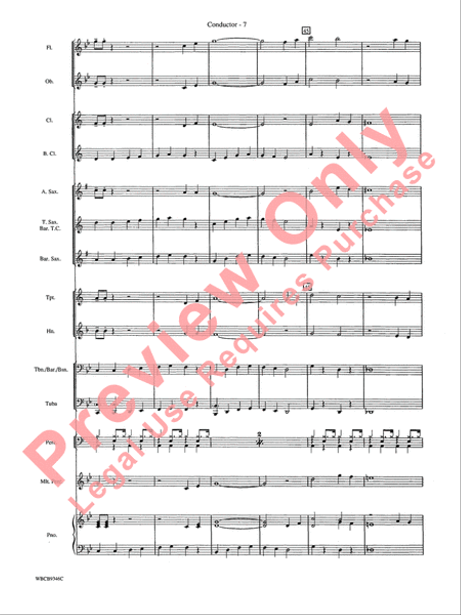 Mack the Knife (from The Threepenny Opera) Concert Band scores gallery preview page 10
