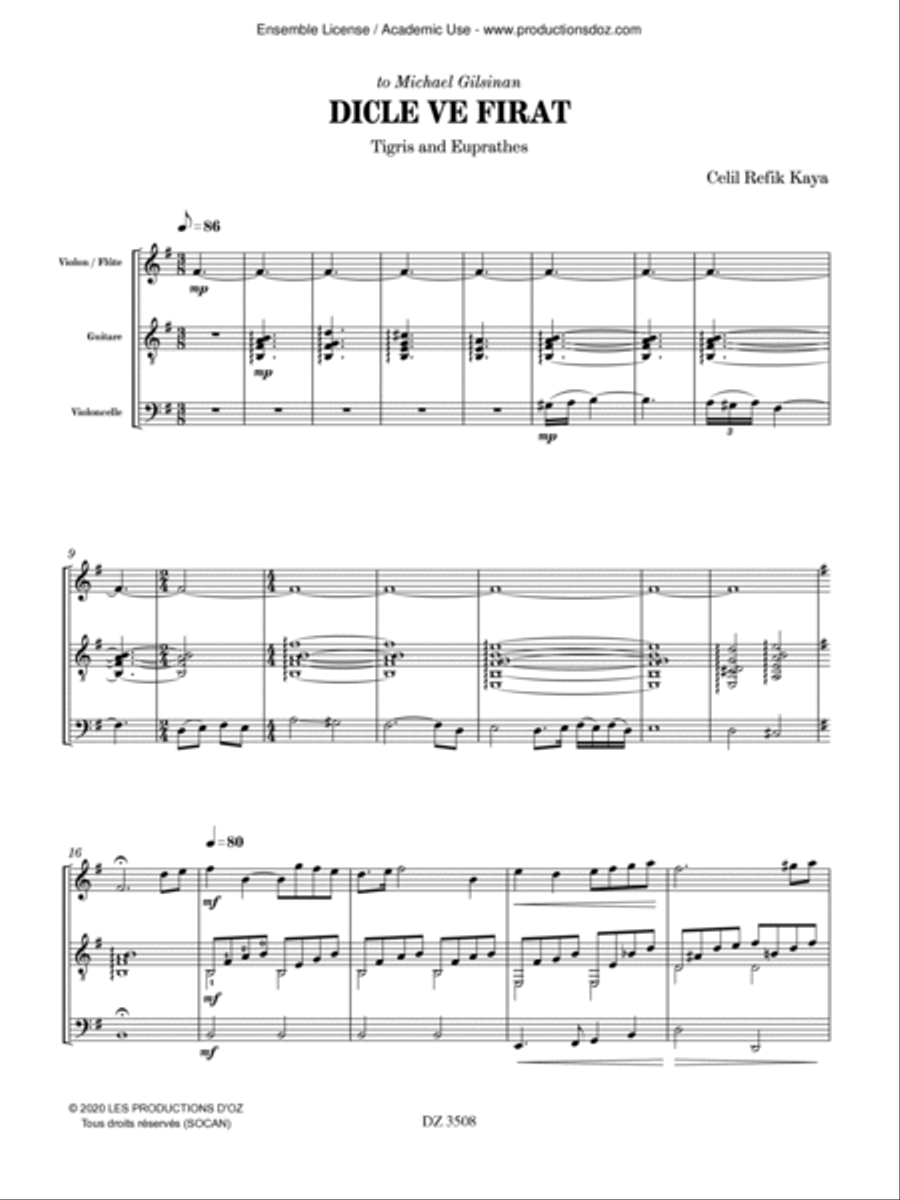 Dicle ve Firat Cello scores gallery preview page 2