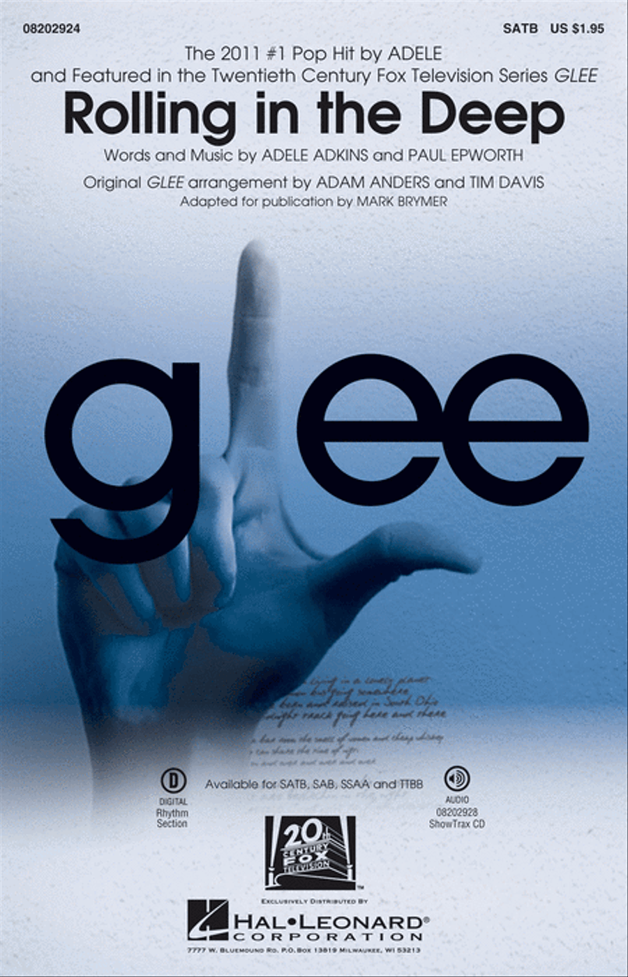 Rolling in the Deep Choir scores gallery preview page 1
