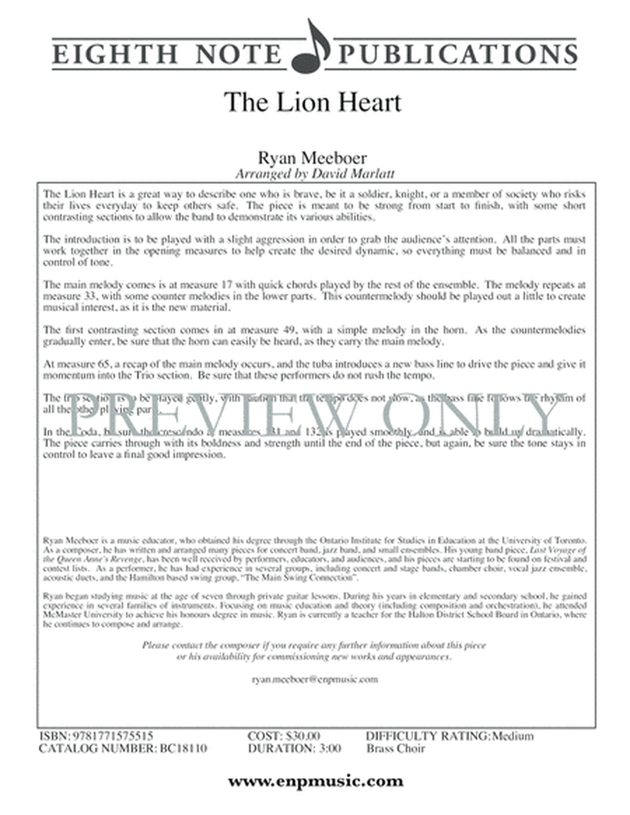 The Lion Heart image number null