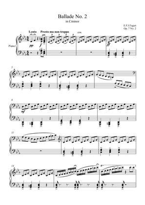 Ballade No. 2 in C minor Op. 7 No. 2
