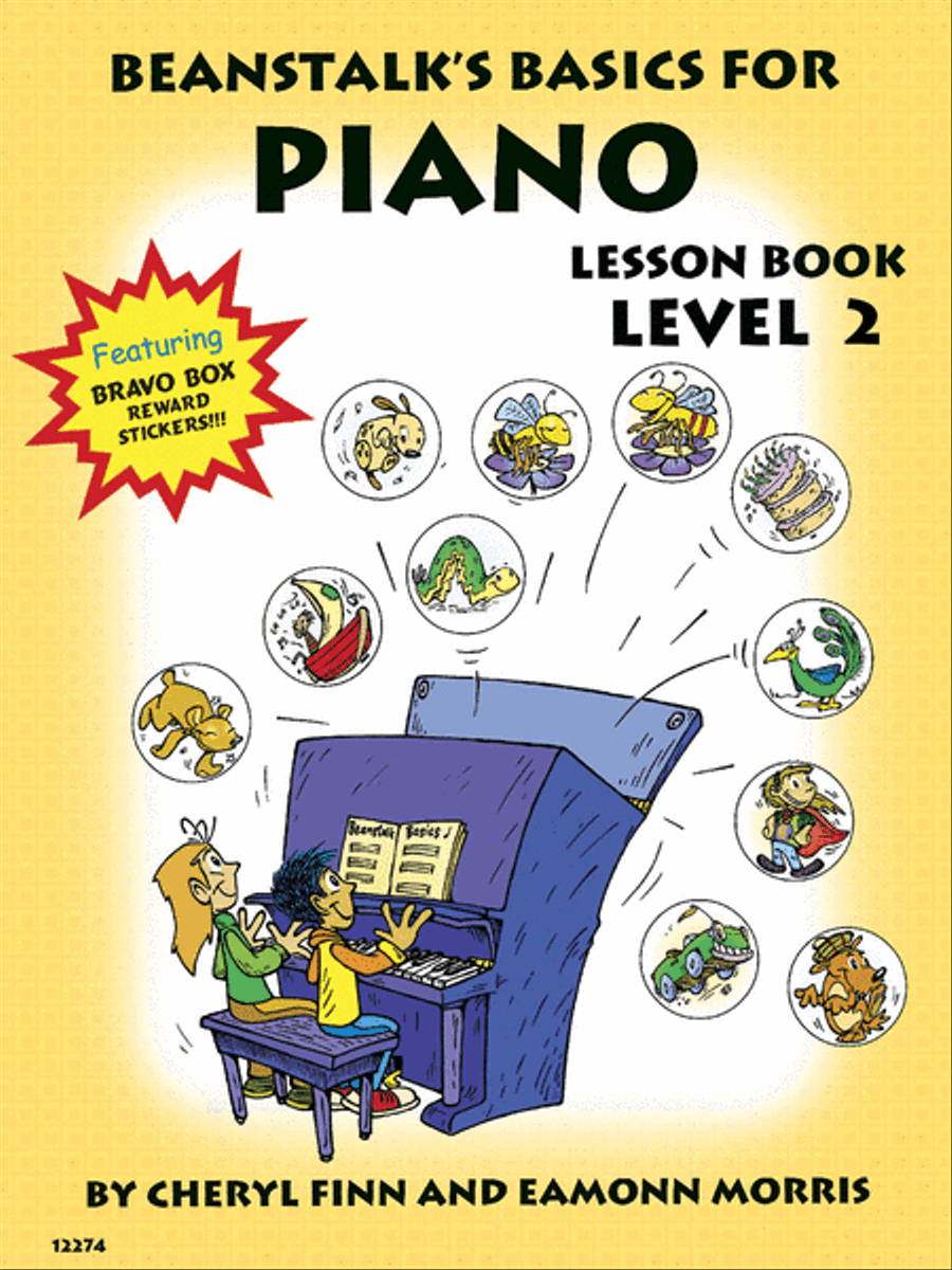 Book cover for Beanstalk's Basics for Piano