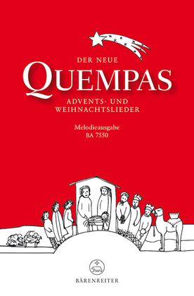 Book cover for Der neue Quempas. Advents- und Weihnachtslieder