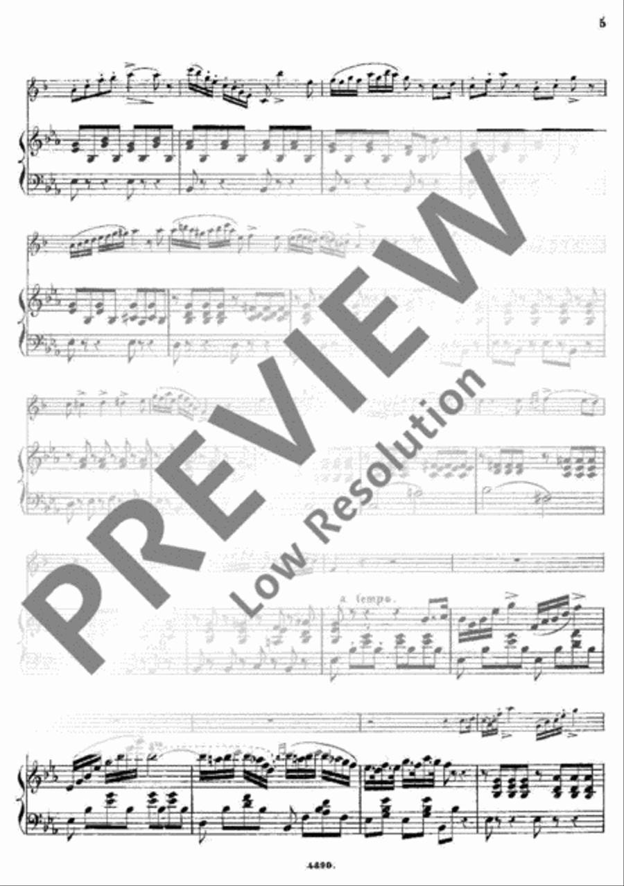Fantaisie Clarinet Solo scores gallery preview page 6