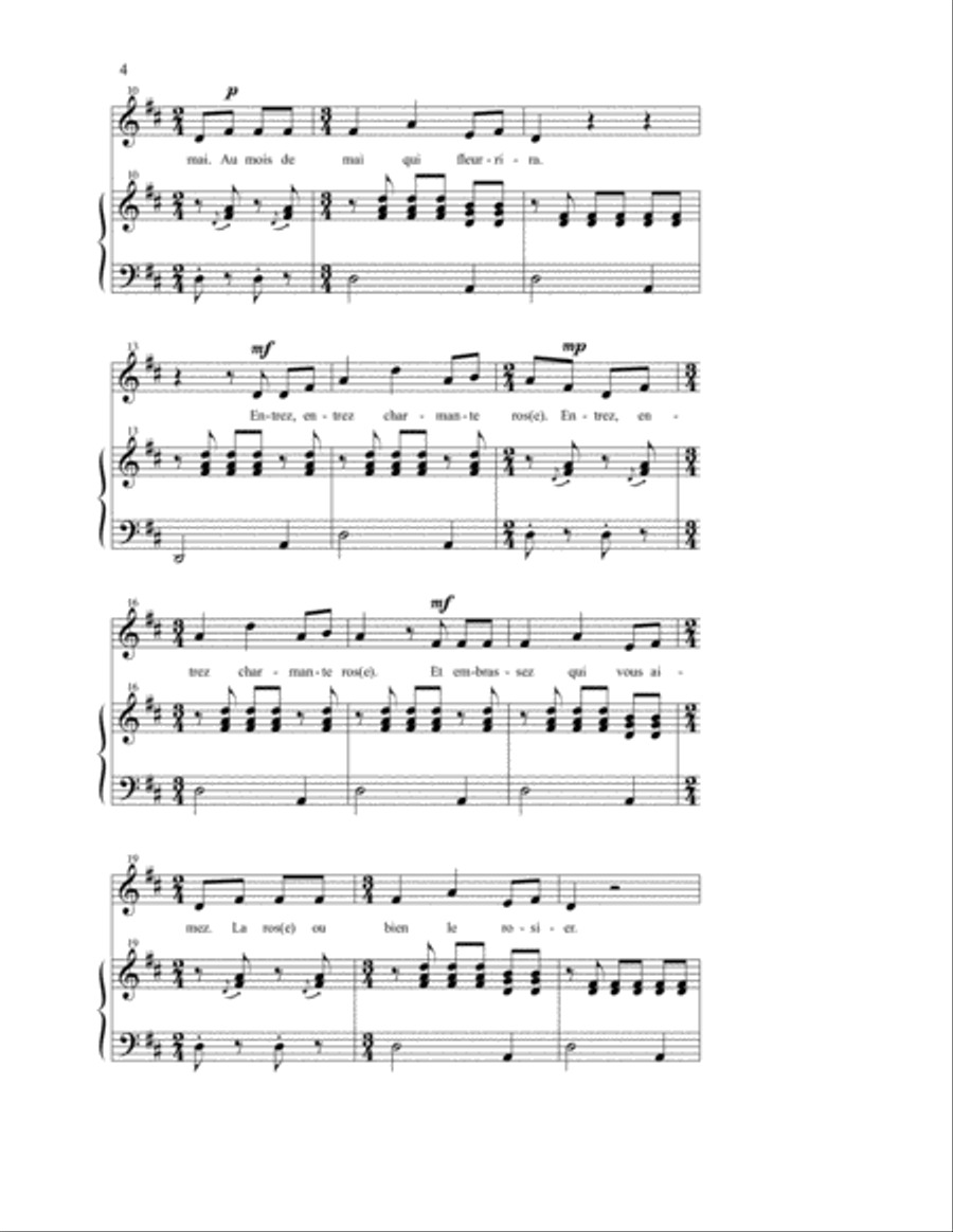 A ma main droite A ma main droite 2-Part scores gallery preview page 3