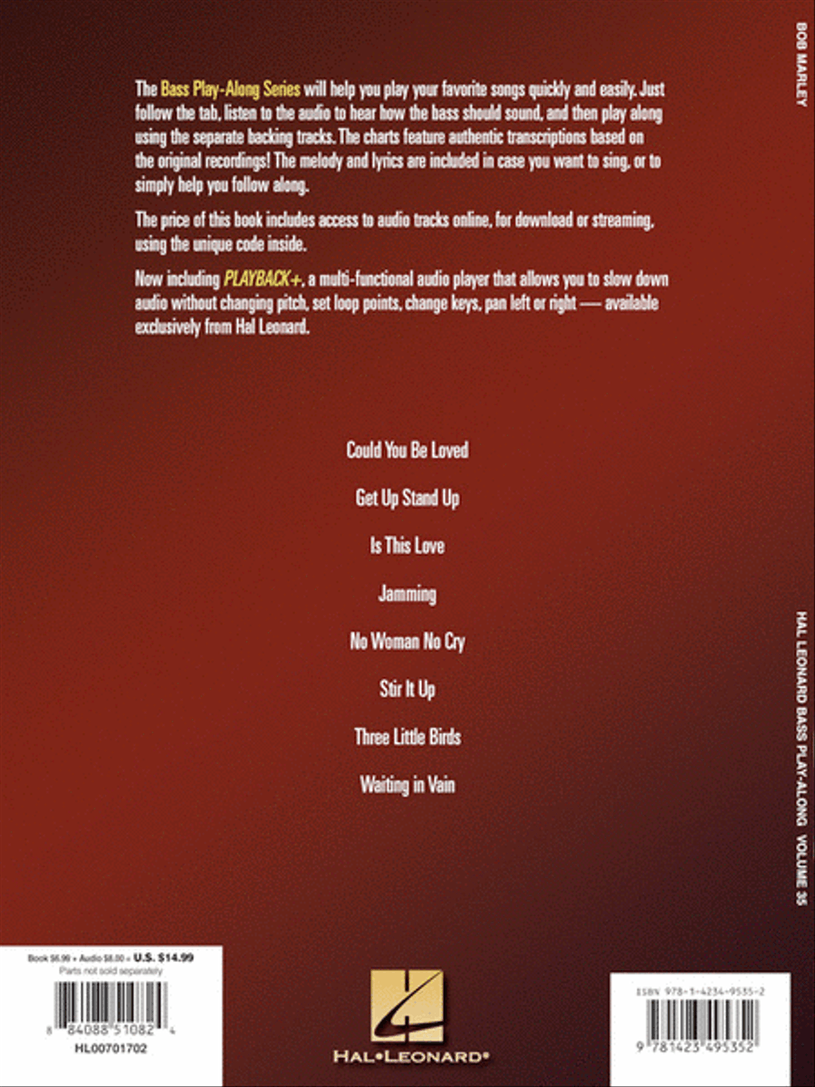 Bob Marley Bob Marley Bass Guitar Tablature scores gallery preview page 6