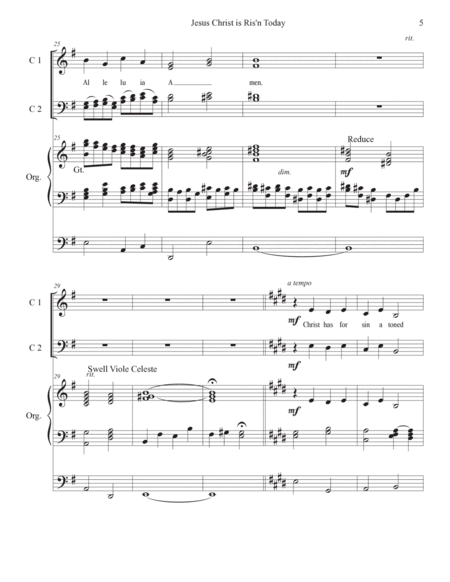 Jesus Christ is Risen Today Madrid SATB