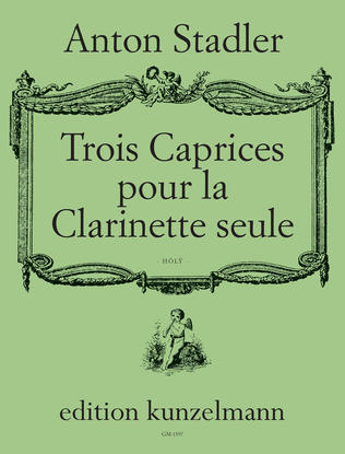 Book cover for 3 Caprices