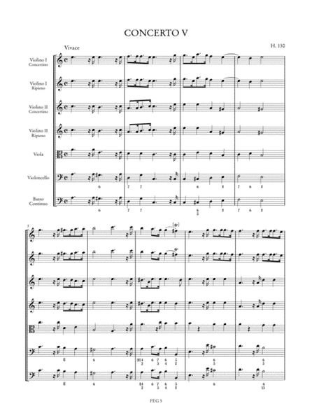 6 Concertos after Corelli Opp. 1 & 3 (H. 126-131)