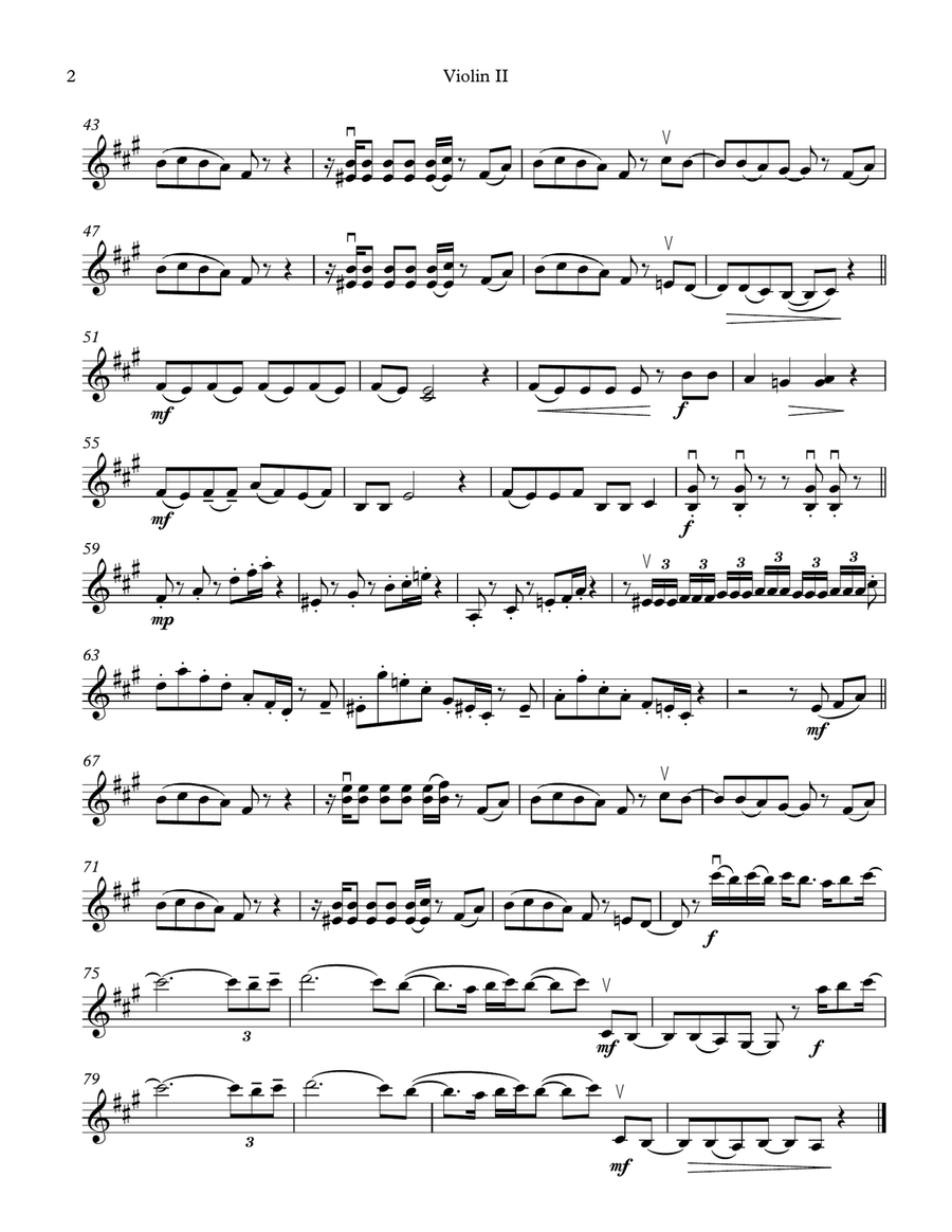 Finesse String Quartet scores gallery preview page 5