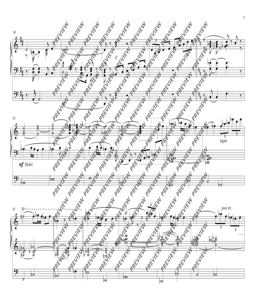 Mozart Changes Organ scores gallery preview page 7