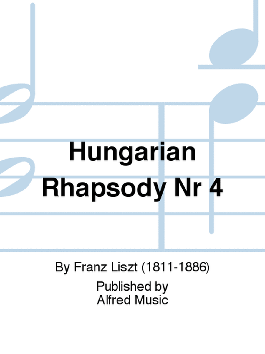 Hungarian Rhapsody Nr 4