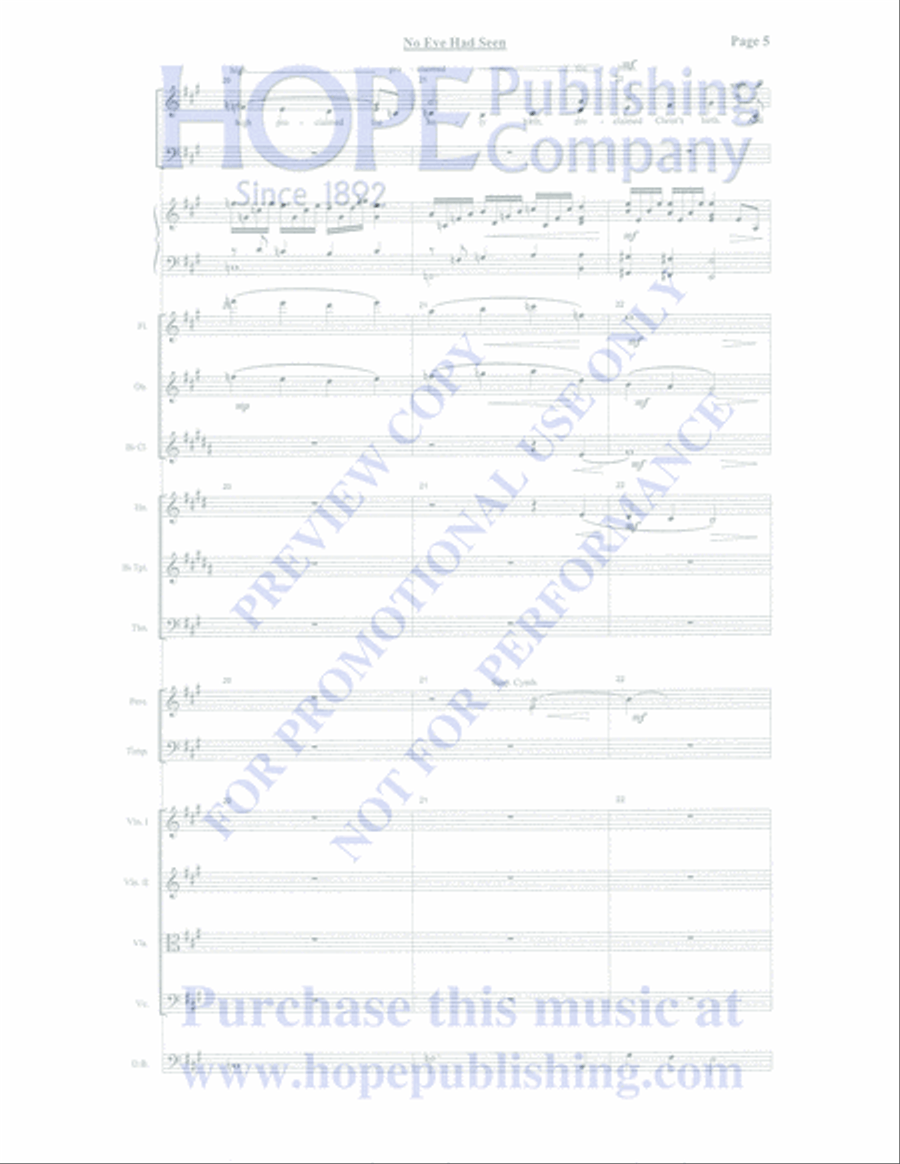 Emmanuel Emmanuel Orchestra scores gallery preview page 107