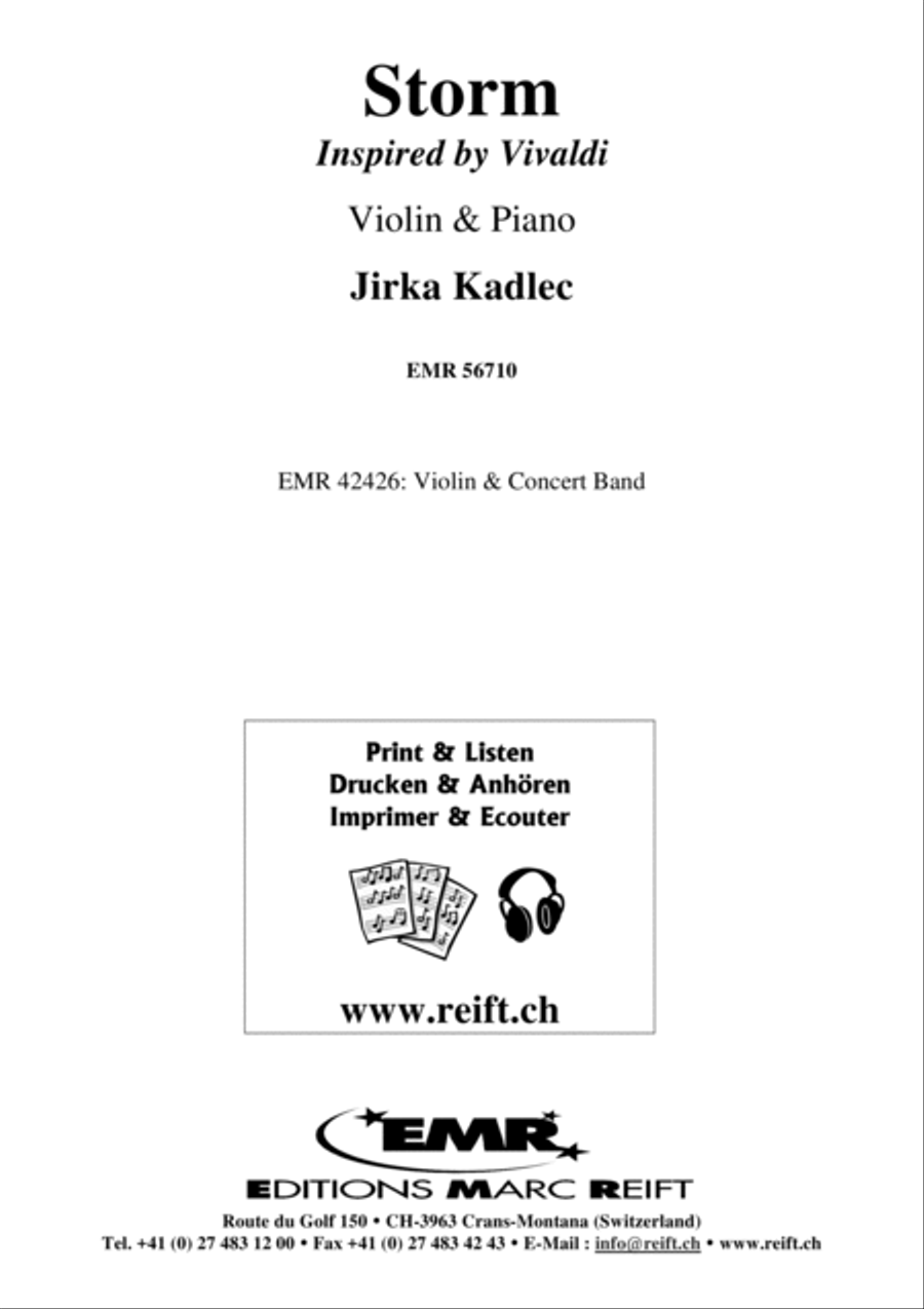 Storm Violin Solo scores gallery preview page 2