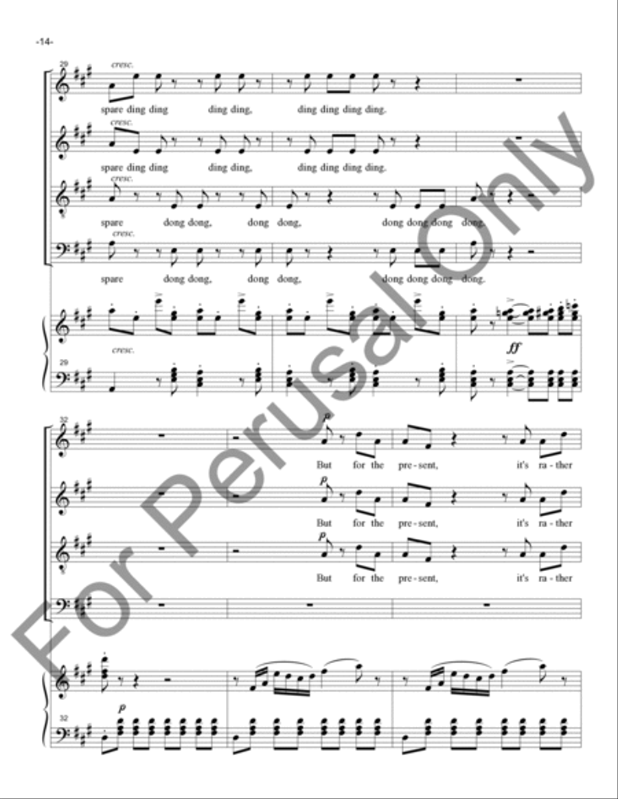 Opera Choruses, Set 1 Opera Choruses, Set 1 4-Part scores gallery preview page 15