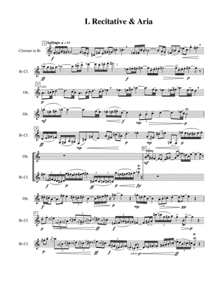 Duo Sonata for Oboe & Clarinet