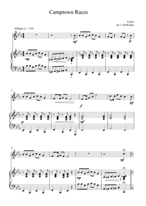Camptown Races (for Clarinet and Piano accompaniment)