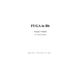 FUGA in Bb - G.F. HANDEL - For Organ