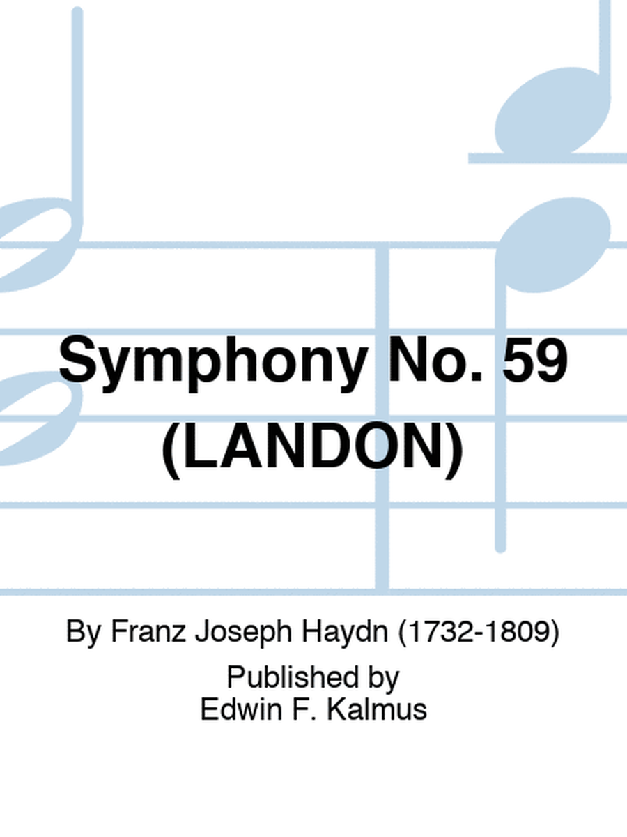 Symphony No. 59 (LANDON)