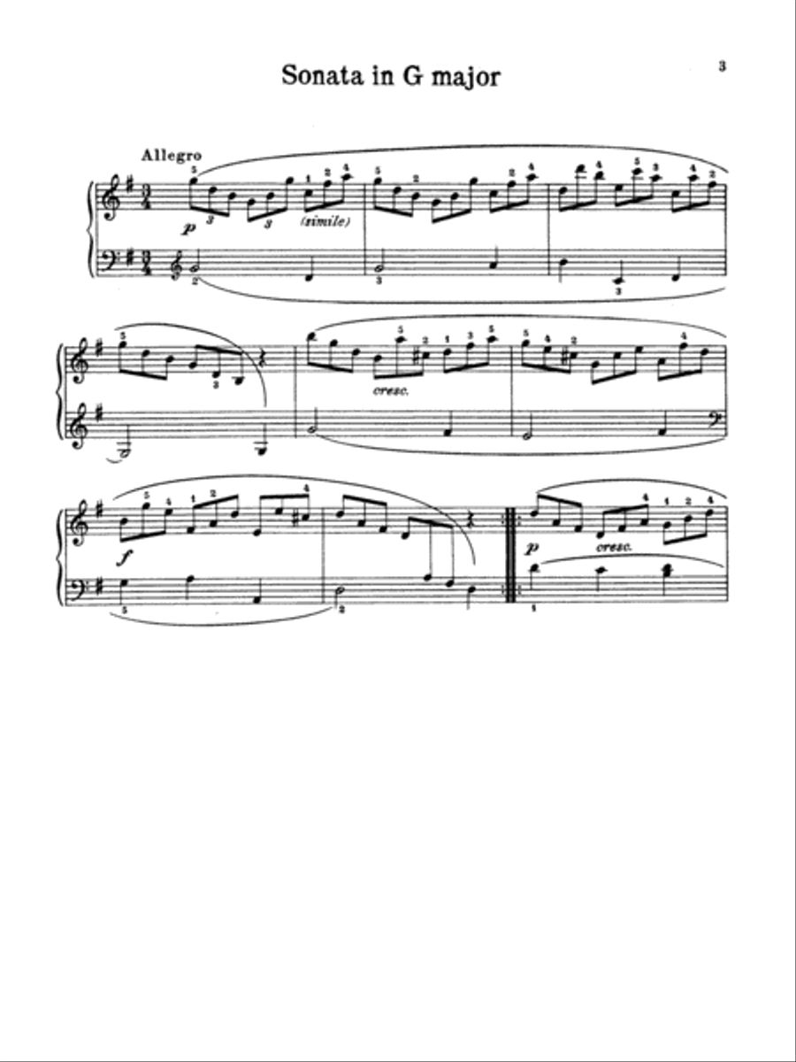 The Graded Scarlatti The Graded Scarlatti Piano Solo scores gallery preview page 3