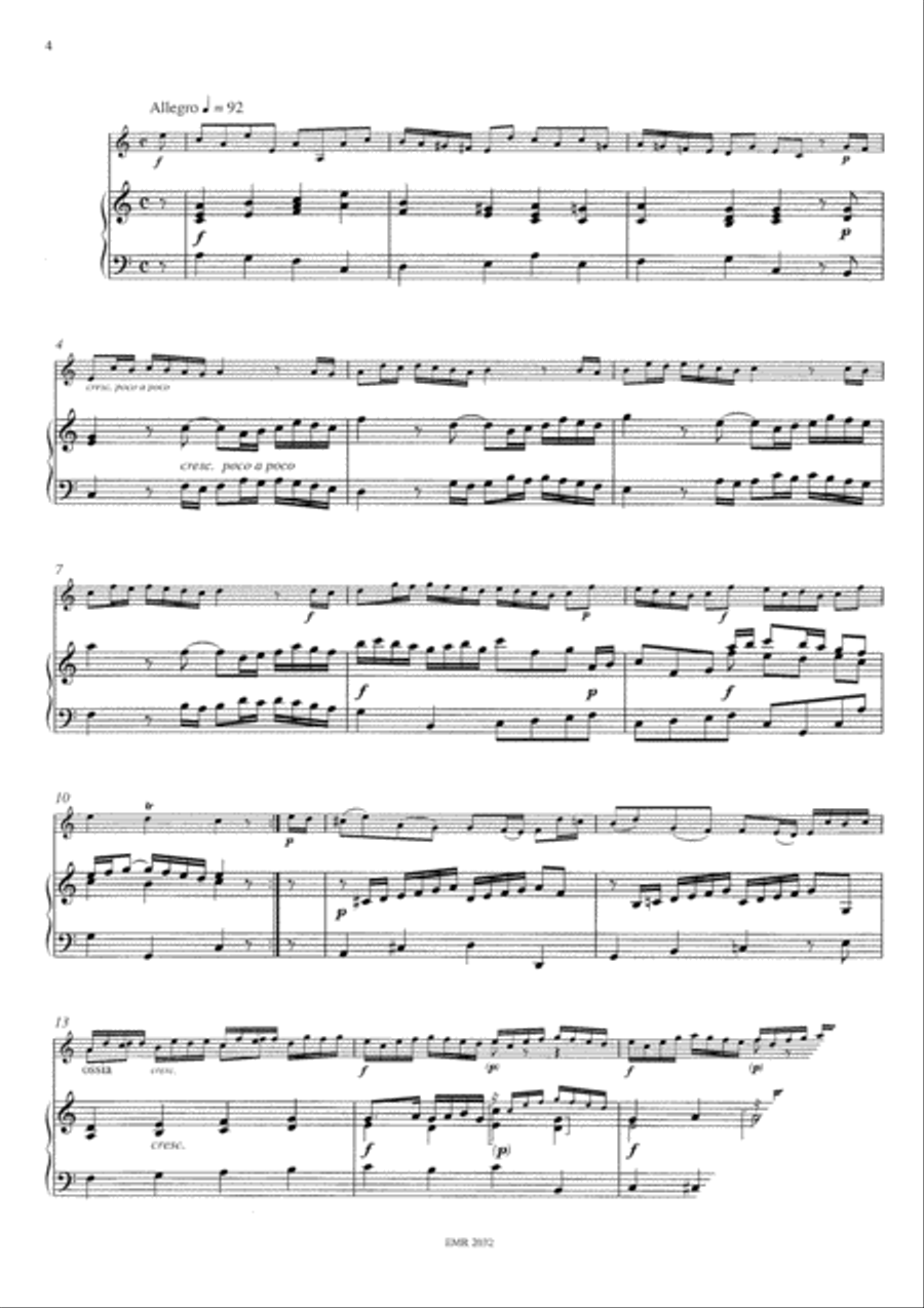 Sonata No. 3 Sonata No. 3 Tenor Saxophone scores gallery preview page 4