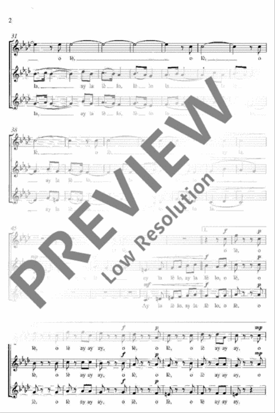 Spanische Suite SSA scores gallery preview page 3