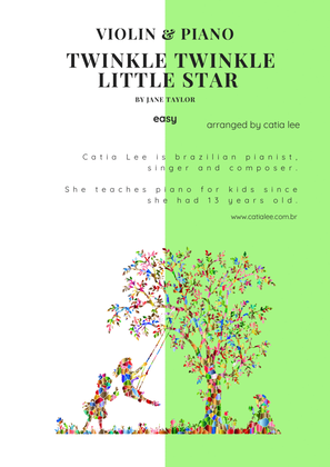 Book cover for Twinkle Twinkle Little Star - Violin and Piano Duet