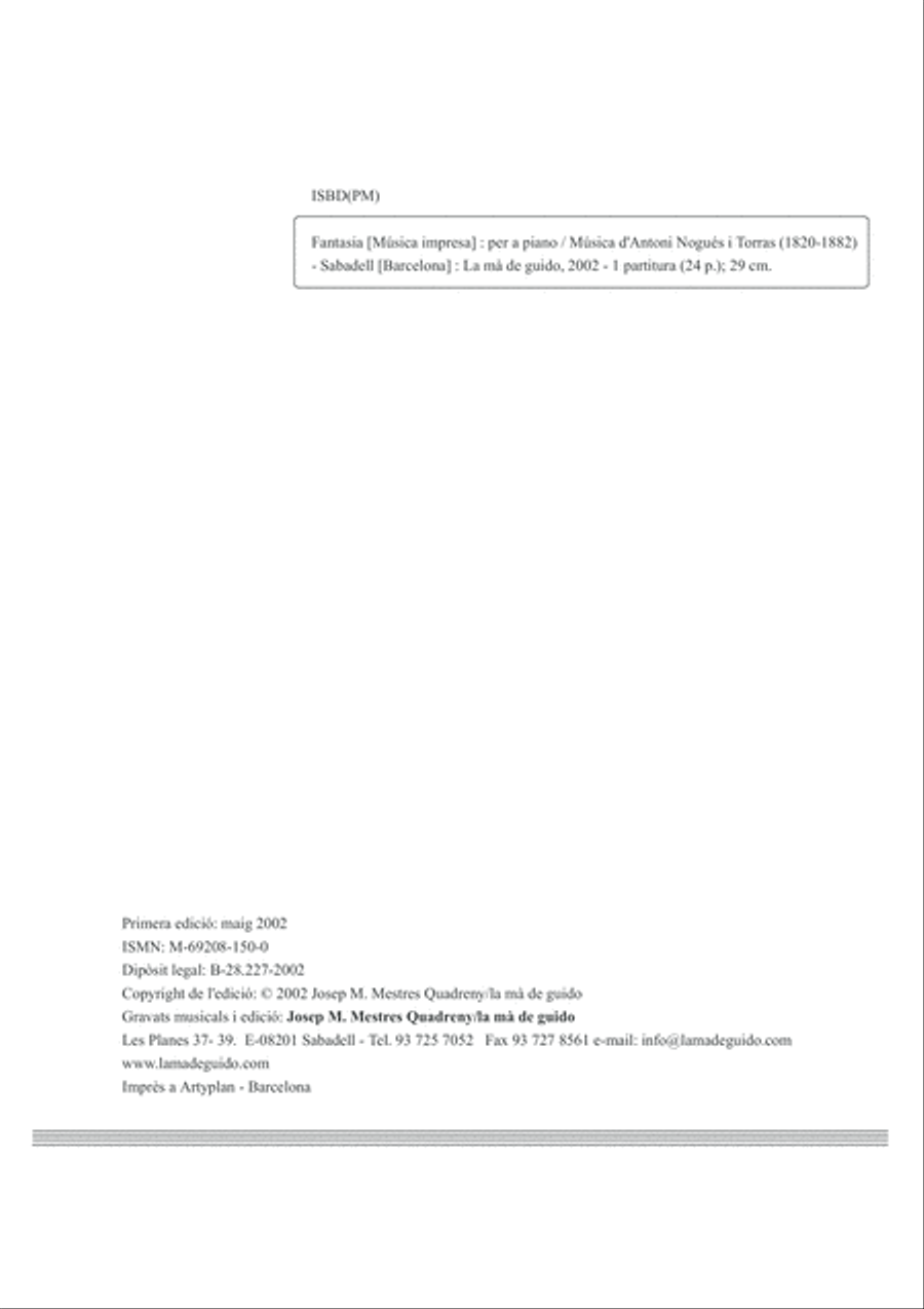 Fantasia Piano Solo scores gallery preview page 4