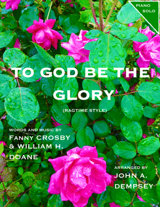 Book cover for To God Be the Glory (Piano Solo)