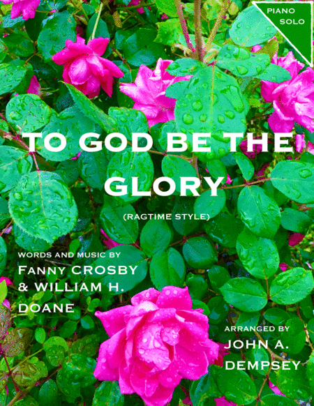 To God Be the Glory (Piano Solo) image number null