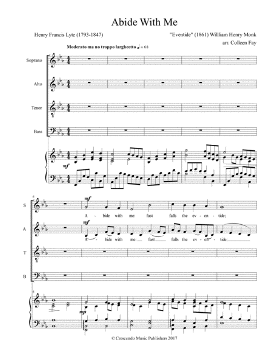 Abide With Me, hymn-anthem on H. F. Lyte's 