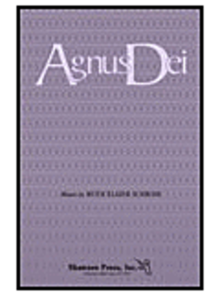 Agnus Dei SATB/A Cappella