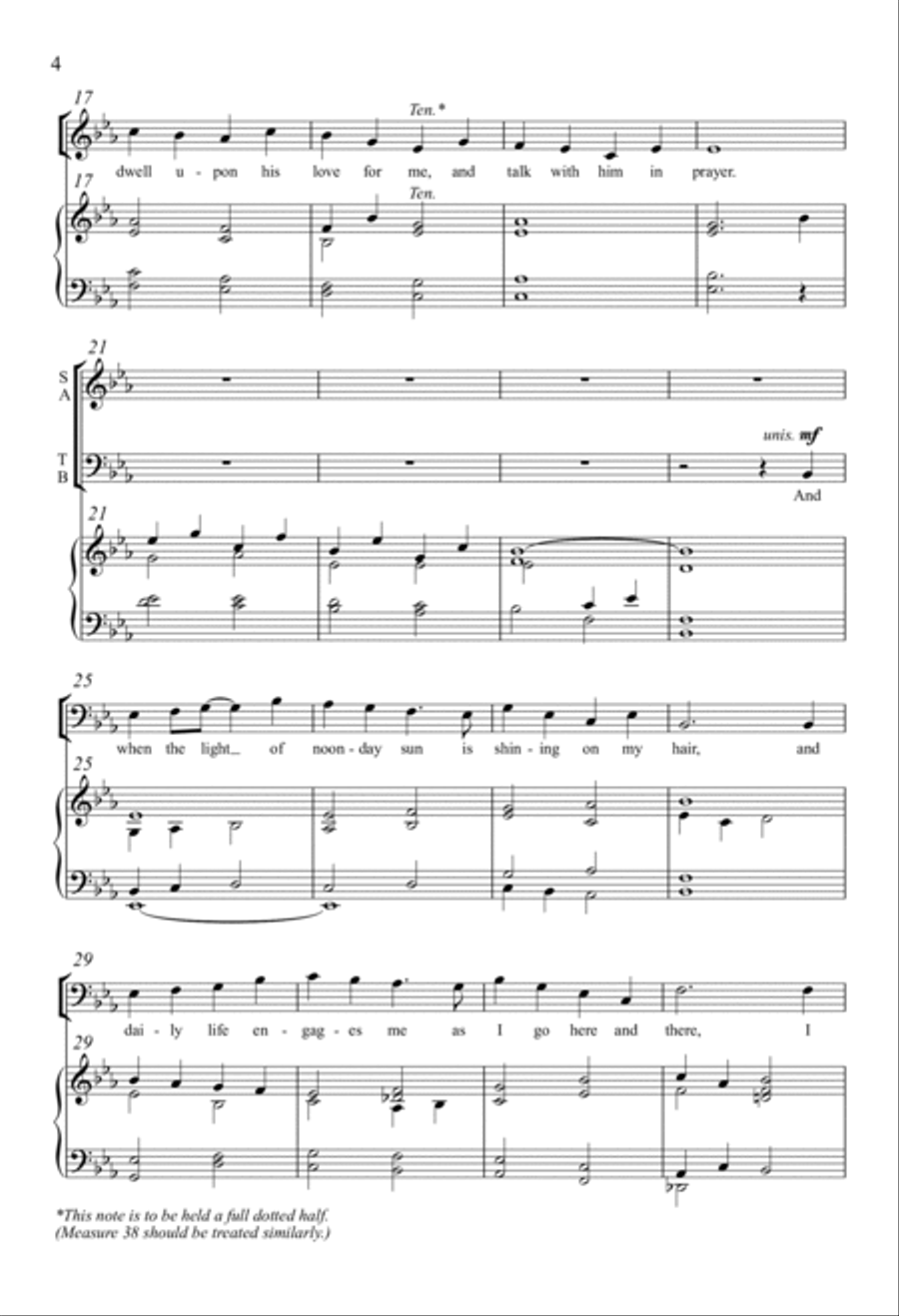 Morning Light 4-Part scores gallery preview page 2