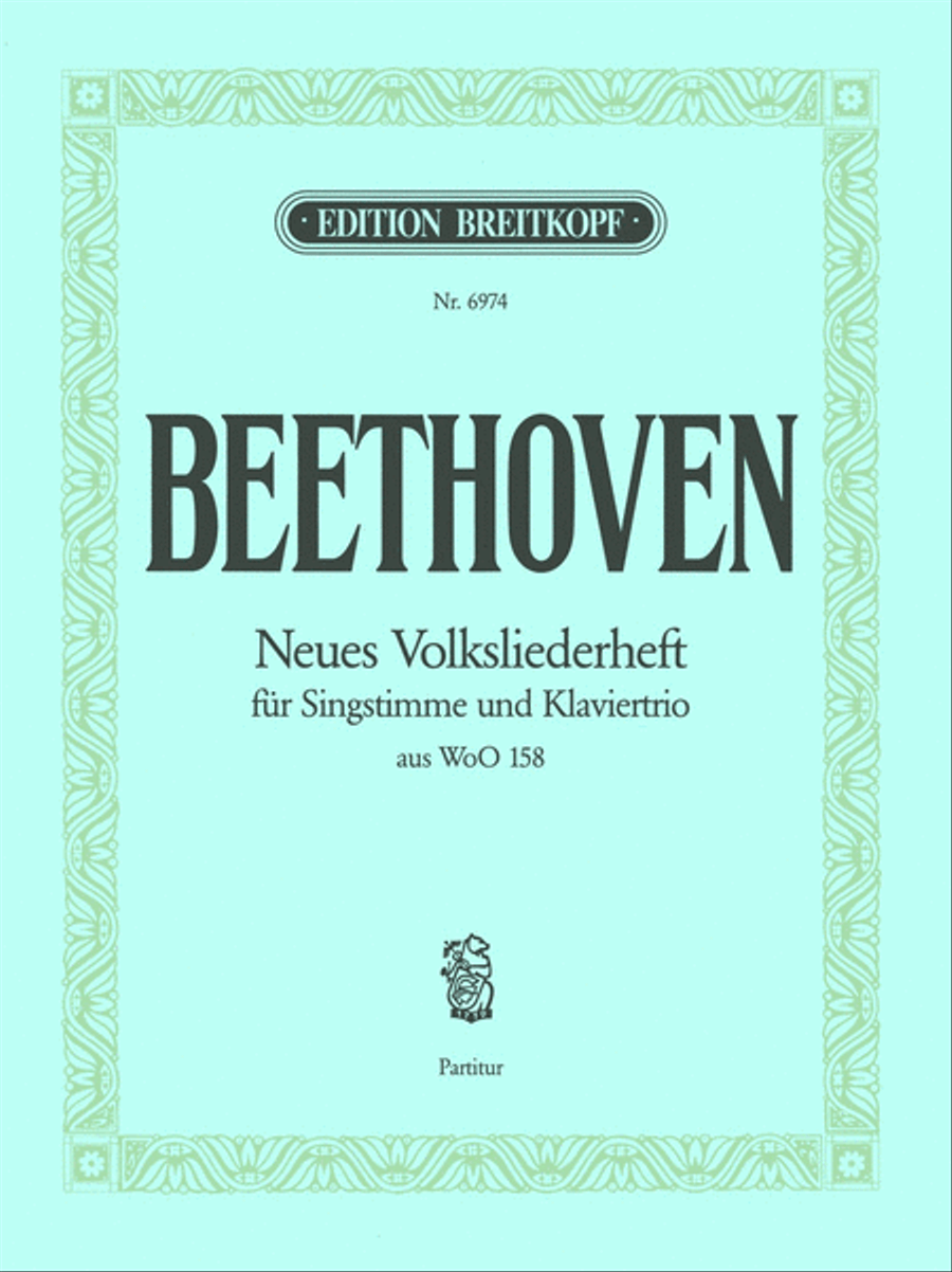 New Folk Song Volume Piano, Vocal scores gallery preview page 1