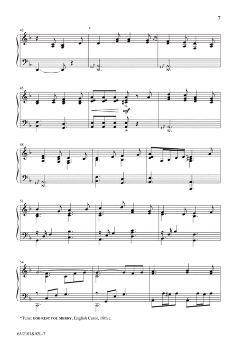 Everlasting Light - SATB with Performance CD 4-Part scores gallery preview page 8