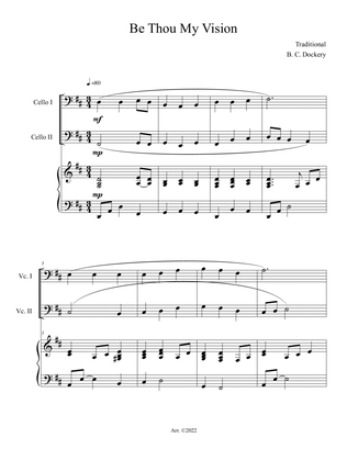 Be Thou My Vision (Cello Duet with Piano Accompaniment)