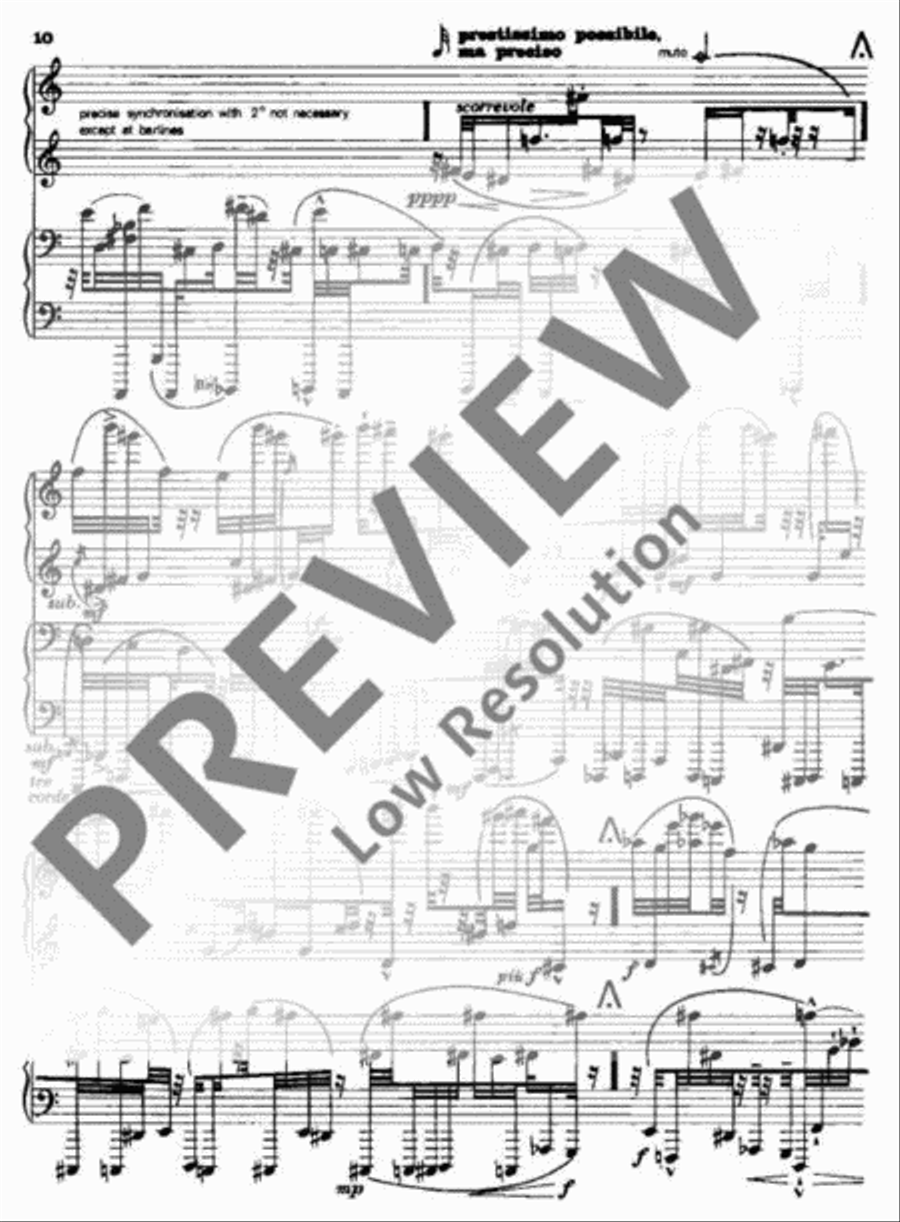 Sonata No. 2 Sonata No. 2 Piano Duet scores gallery preview page 13