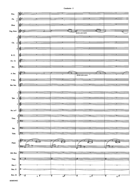 The Isle of Calypso (from The Odyssey (Symphony No. 2)): Score