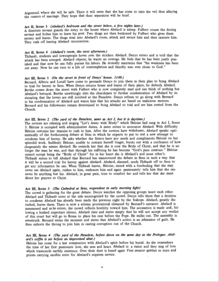 Abelard and Heloise Choir scores gallery preview page 7