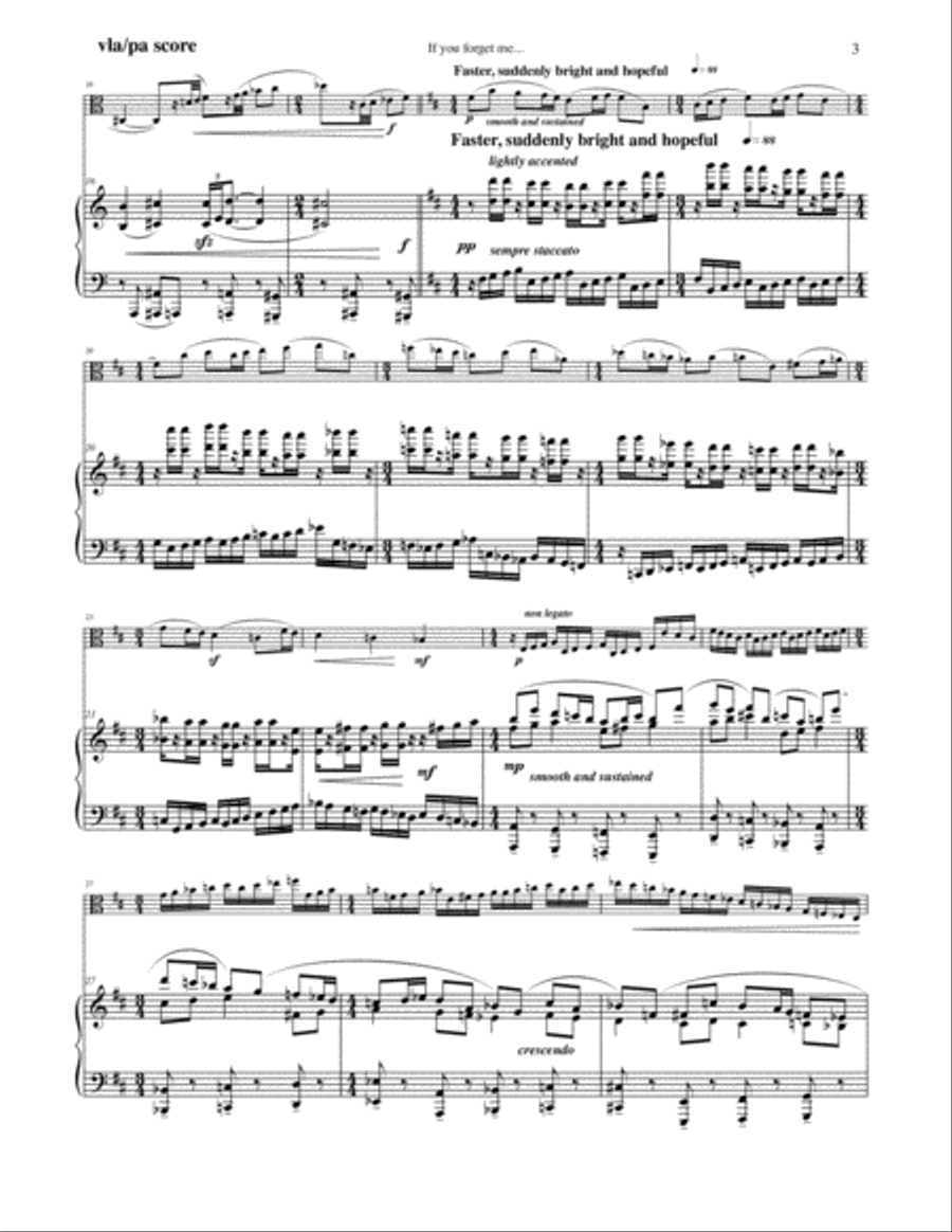 [Luedeke] If You Forget Me... (Viola and Piano) Piano scores gallery preview page 5