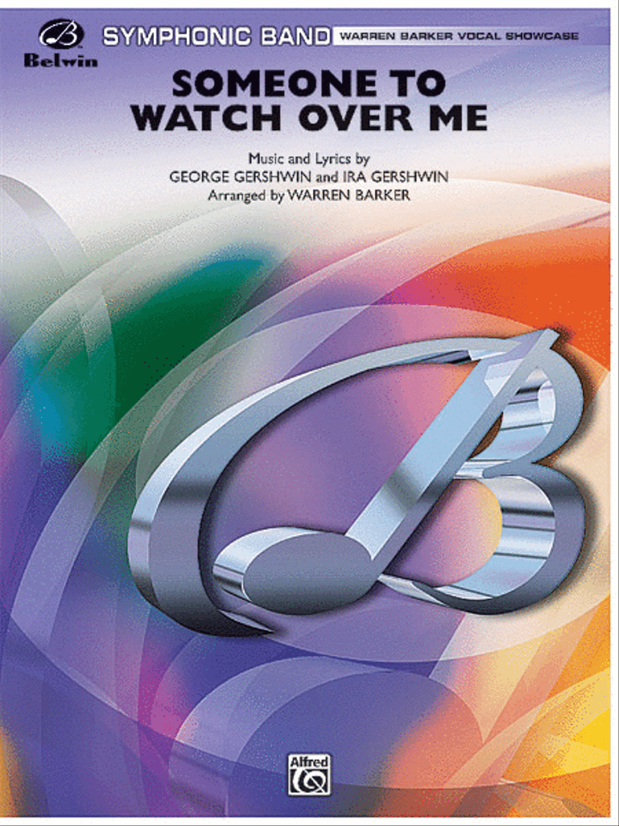 Someone to Watch Over Me Concert Band scores gallery preview page 1