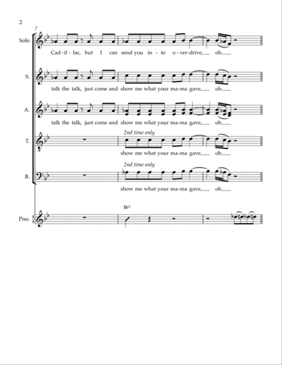 Bang Bang (Rap Version) Divisi scores gallery preview page 2