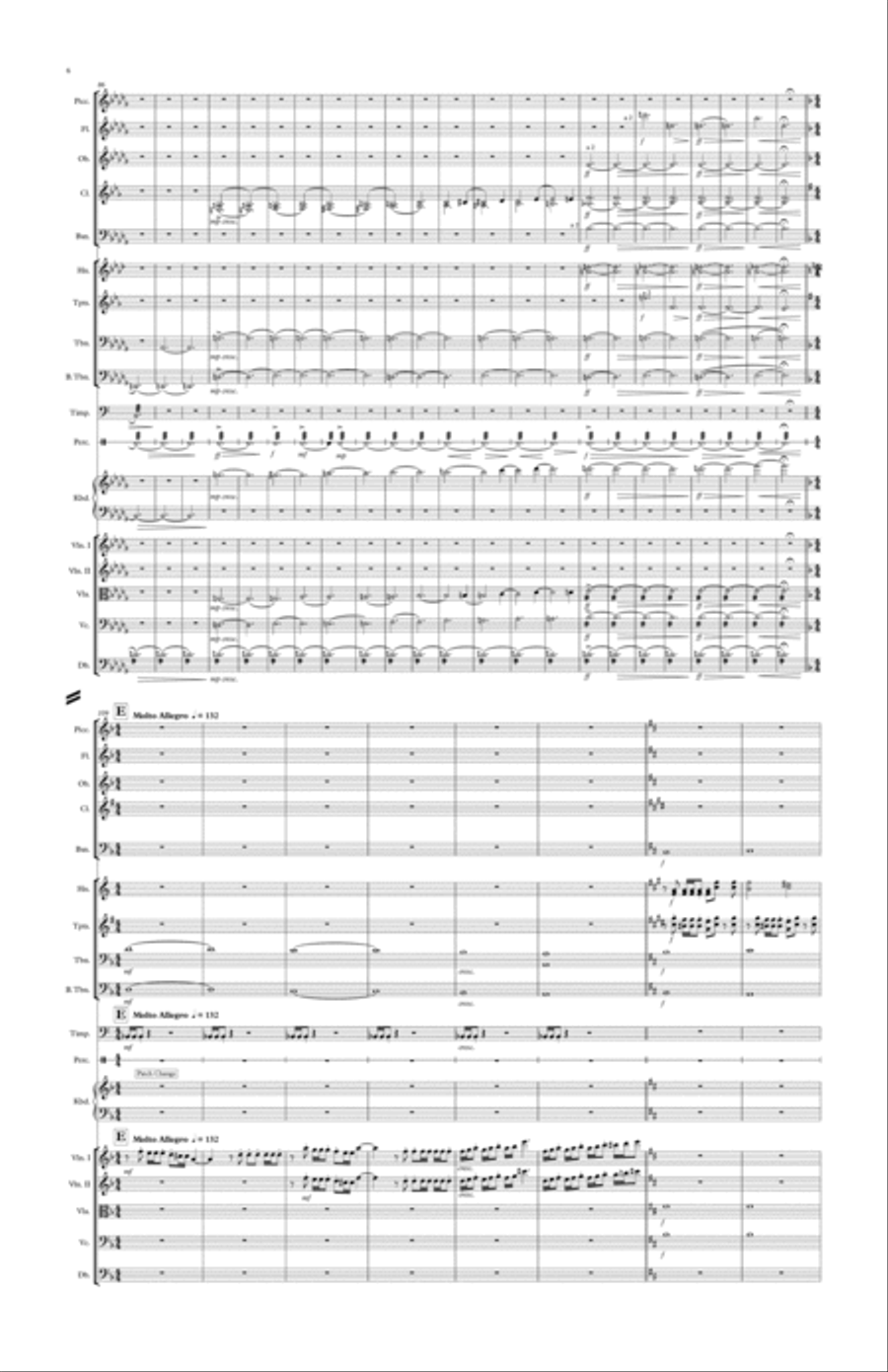 Rain Full Orchestra scores gallery preview page 6
