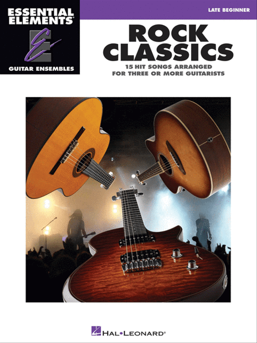 Rock Classics Guitar Ensemble scores gallery preview page 1