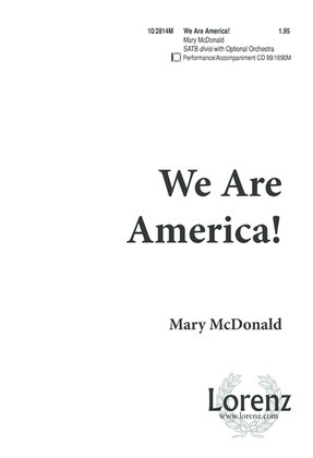 Book cover for We Are America